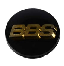 Load image into Gallery viewer, BBS 56.24.002G FITS: Center Cap 56mm Black/Gold (56.24.012) Wheel Center Caps