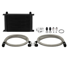 Load image into Gallery viewer, Mishimoto MMOC-U FITS: Oil Coolers FITS: Universal 10 Row Oil Cooler Kit (Metal Braided Lines) Oil Coolers