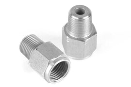 Haltech HT-010921 FITS: M10 x 1.0 to 1/8 BSPT Adaptor Stainless Steel Wiring Connectors