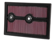 Load image into Gallery viewer, K&amp;N Engineering 33-3004 FITS:K&amp;N Replacement Air FIlter 12 -13 VW Golf VII 1.2L/1.4L / 12-13 Polo GT 1.4L / 13 Audi A3 1.4L Air Filters Drop In