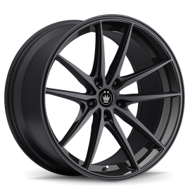 Konig OS98514455 FITS: Oversteer 19x8.5 5x114.3 ET45 Gloss Black Wheels Cast