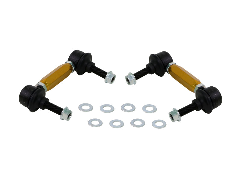 Whiteline KLC141 FITS: 03-06 Nissan 350z Z33 Rear Swaybar link kit-Adjustable Ball End Links Sway Bar Endlinks