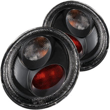 Load image into Gallery viewer, ANZO 221119 FITS: 1998-2005 Volkswagen Beetle Taillights Black Tail Lights
