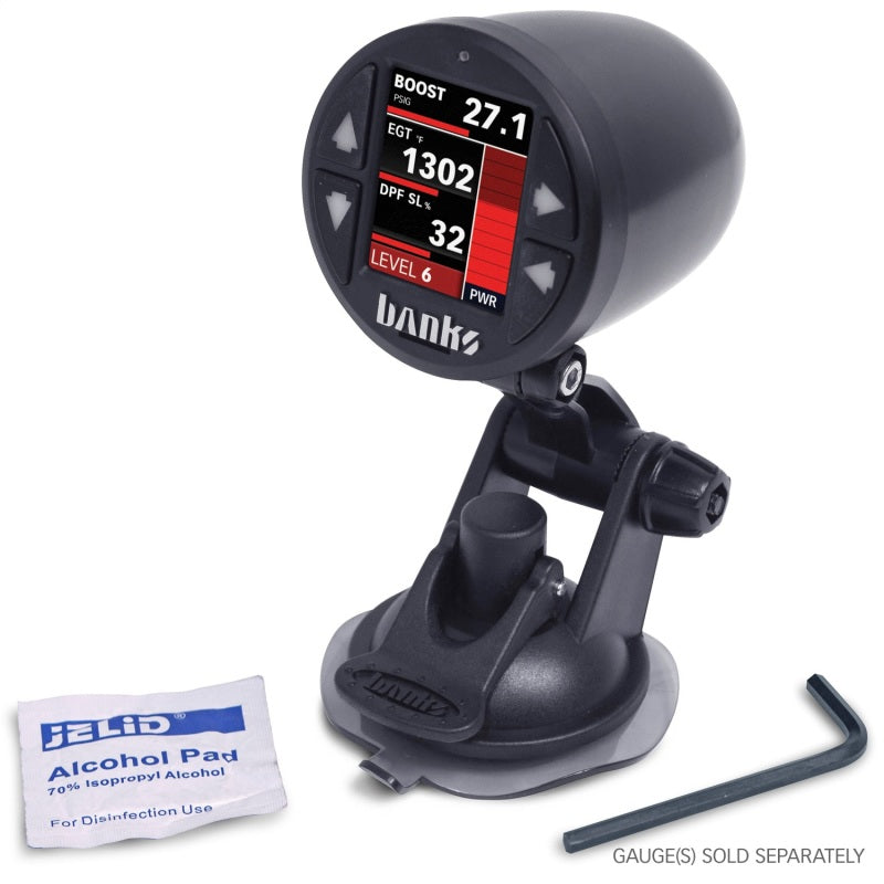 Banks Power 63341 FITS: 52mm Single Gauge Pod Kit w/ Sticky Base Gauge Pods