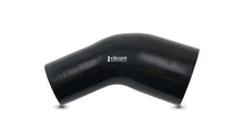 Load image into Gallery viewer, Vibrant 19766 FITS: 4 Ply Aramid 45 Degree Silicone Transition Hose 2.75in ID x 3in Length In/Out Black Silicone Couplers &amp; Hoses