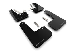 Rally Armor MF80-UR-BLK/GRY FITS: 2022 MK8 Volkswagen Golf GTI/R Black UR Mud Flap w/ Gray Logo Mud Flaps