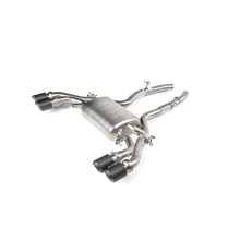 Load image into Gallery viewer, Akrapovic S-BM/T/10H FITS: 19-20 BMW X3 M/X4 M (F97/F98) w/OPF/GPF Slip-On Line (Titanium) (Req. Tips) Muffler