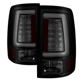 SPYDER 5084033 FITS: 09-16 Dodge Ram 1500 Light Bar LED Tail Lights Black Smoke ALT-YD-DRAM09V2-LED-BSM Tail Lights