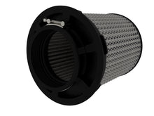 Load image into Gallery viewer, aFe 21-91153 FITS: MagnumFLOW Pro DRY S Universal Air Filter 4in F x 6.5n B x 6.5in T (Inv) x 8in H Air Filters Universal Fit