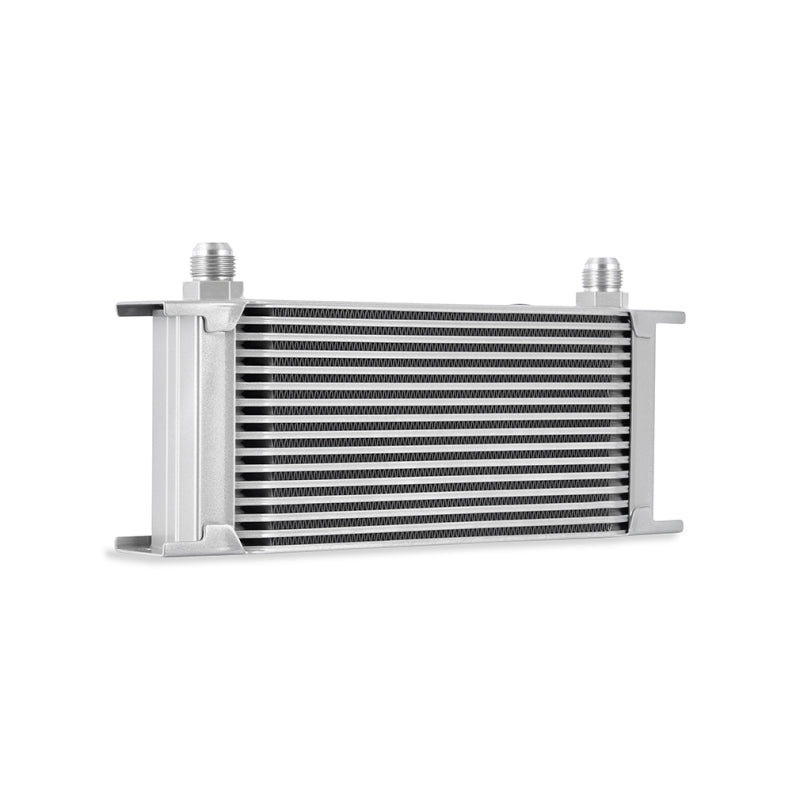 Mishimoto MMOC-16SL FITS: Oil Coolers FITS: Universal 16-Row Oil Cooler Silver Oil Coolers