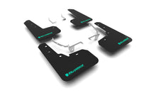 Load image into Gallery viewer, Rally Armor MF26-UR-BLK/TL-X FITS: 13-17 Subaru Crosstrek XV Black UR Mud Flap w/Teal Altered Font Logo Mud Flaps