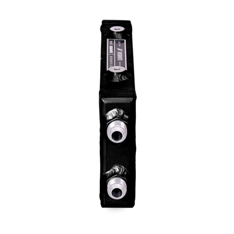 Mishimoto MMOC-DP-SBK FITS: Oil Coolers FITS: Universal Small Bar and Plate Dual Pass Black Oil Cooler Oil Coolers