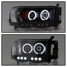 Load image into Gallery viewer, SPYDER 5009951 FITS: Dodge Ram 1500 02-05 03-05 Projector Headlights CCFL Halo LED Blk PRO-YD-DR02-CCFL-BK Headlights