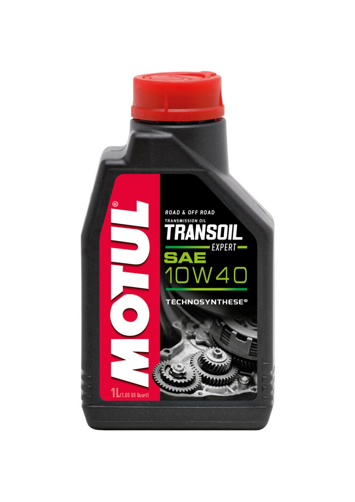 Motul 105895 FITS: 1L Powersport TRANSOIL Expert SAE 10W40 Technosynthese Fluid for Gearboxes Gear Oils