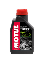 Motul 105895 FITS: 1L Powersport TRANSOIL Expert SAE 10W40 Technosynthese Fluid for Gearboxes Gear Oils