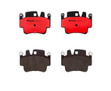 Brembo OE P65009N FITS:Brembo 99-05 Porsche 911/00-04 Boxster/06-07 Cayman Front Premium NAO Ceramic OE Equivalent Pad Brake Pads OE