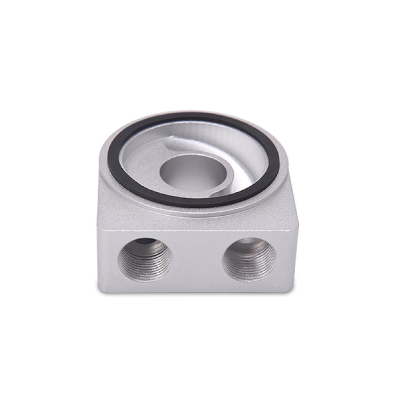 Mishimoto MMOP-SP FITS: Oil Filter Blocks FITS: Silver M20 Oil Sandwich Plate Oil Filter Blocks