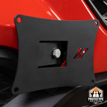 Load image into Gallery viewer, Mishimoto MMLP-WRX-22 FITS: Tow Hooks FITS: 2022+ Subaru WRX License Plate Relocation Kit Tow Hooks