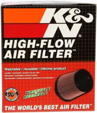 Load image into Gallery viewer, K&amp;N Engineering RU-5176 FITS:K&amp;N Universal Rubber Filter-Round Tapered 3in Flange ID x 6in Base OD x 6in Top OD x 5in H Air Filters Universal Fit