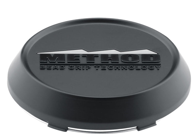 Method Wheels CP-T080K123 FITS:Method Cap T080 123mm Black Snap In Wheel Center Caps