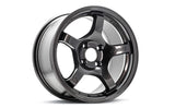 Gram Lights WGCRE28AH8 FITS: 57CR 15x8.0 +28 4-100 Super Dark Gunmetal Wheel Wheels Cast
