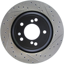 Load image into Gallery viewer, Stoptech 127.34054L FITS:StopTech 00-03 BMW M5 (E39) Slotted &amp; Drilled Left Rear Rotor Brake Rotors Slot &amp; Drilled