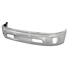 SPYDER 9948497 FITS: Dodge Ram 1500 14-18 Bottom w/Sensor w/Fog Light Hole Front Bumper Chrome (OEM 68160857AA) Bumper Accessories