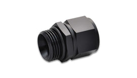 Vibrant 16865 FITS: -6AN Female to -10 ORB Swivel Adapter w/ O-Ring Anodized Black Fittings