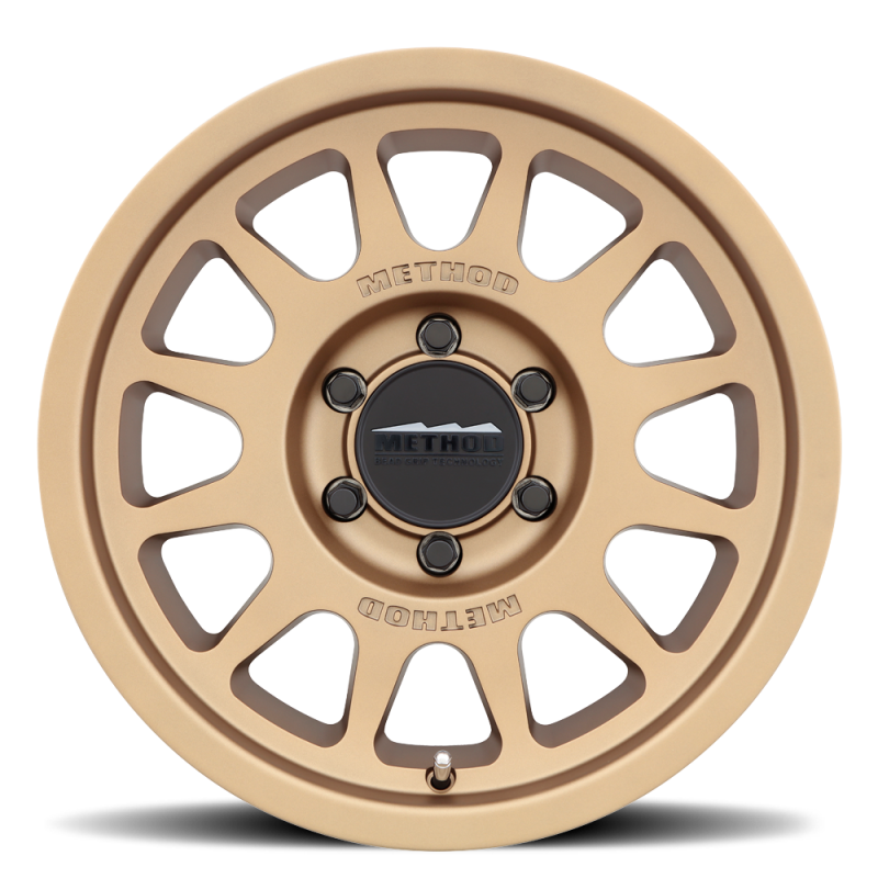 Method Wheels MR70378560900 FITS:Method MR703 17x8.5 0mm Offset 6x5.5 106.25mm CB Method Bronze Wheel Wheels Cast