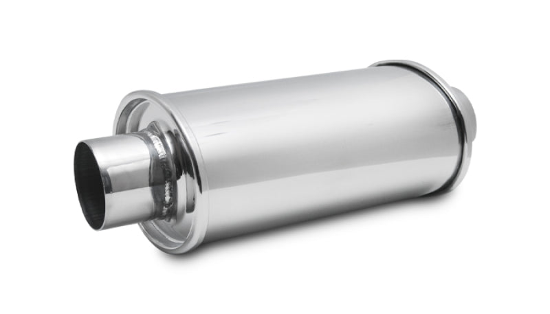 Vibrant 1140 FITS: ULTRA QUIET Resonator 2.25in inlet / outlet x 14in overall length Resonators