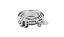 Load image into Gallery viewer, Vibrant 1494 FITS: T304 SS V-Band Flange Assembly for 5in O.D. Tubing incl 2 V-Band flanges &amp; 1 V-Band Clamp Flanges