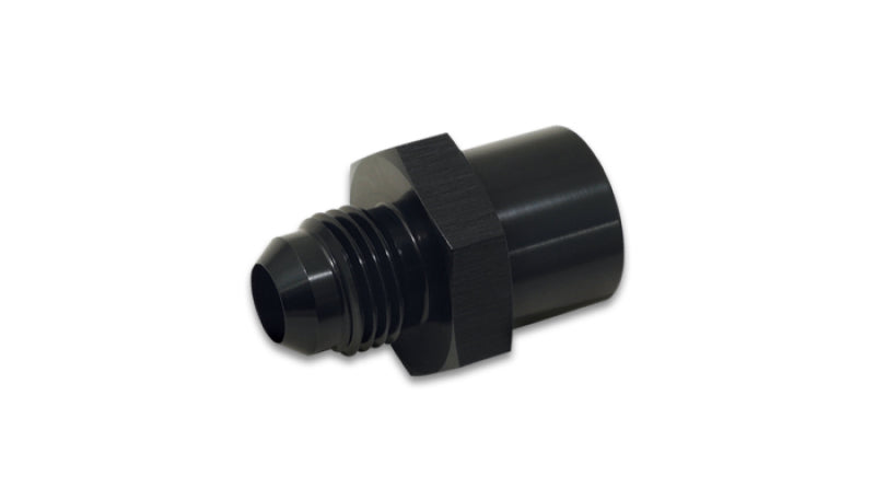 Vibrant 16786 FITS: M16 x 1.5 Female to -6AN Male Flare Adapter Anodized Black Fittings