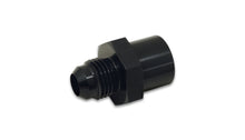 Load image into Gallery viewer, Vibrant 16786 FITS: M16 x 1.5 Female to -6AN Male Flare Adapter Anodized Black Fittings