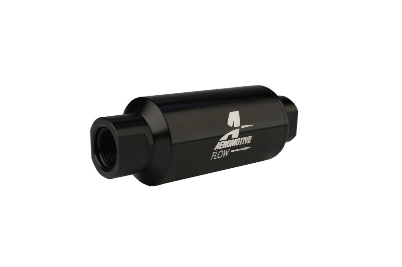 Aeromotive 12324 FITS: In-Line Filter AN-10 Black 100 Micron Fuel Filters
