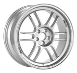 Enkei 3797704935SP FITS: RPF1 17x7 4x100 35mm Offset 73mm Bore Silver Wheel Miata 4-Lug / 02-06 Mini Wheels Cast