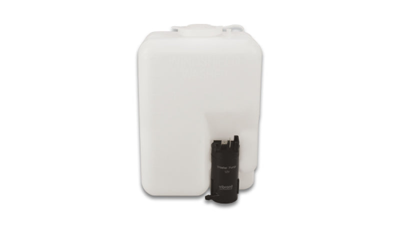 Vibrant 10400 FITS: Windshield Washer Bottle Repl Kit 1.2L bottle incl bottle ele pump mounting bracket hose Washer Tanks