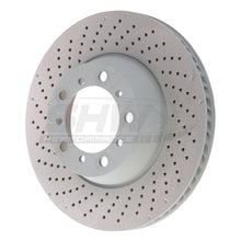 Load image into Gallery viewer, SHW Performance PRL31524 FITS: -SHW 17-21 Porsche 911 Carrera 3.0L w/o Ceramic Brakes Left Rear Cross-Drilled MB Brake Rotor Brake Rotors Drilled