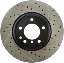 Load image into Gallery viewer, Stoptech 127.34093L FITS:StopTech 07-09 BMW 335 (E90/E92/E93) Slotted &amp; Drilled Left Front Rotor Brake Rotors Slot &amp; Drilled