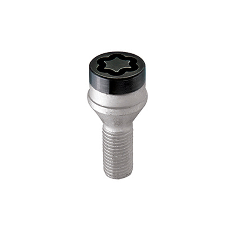 McGard 27178 FITS: Wheel Lock Bolt Set 4pk. (Cone Seat) M12X1.5 / 17mm Hex / 25.5mm Shank Length Black Wheel Bolts