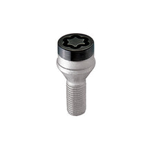 Load image into Gallery viewer, McGard 27178 FITS: Wheel Lock Bolt Set 4pk. (Cone Seat) M12X1.5 / 17mm Hex / 25.5mm Shank Length Black Wheel Bolts