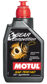 Motul 105779 FITS: 1L Transmission GEAR FF COMP 75W140 (LSD) Synthetic Ester Gear Oils