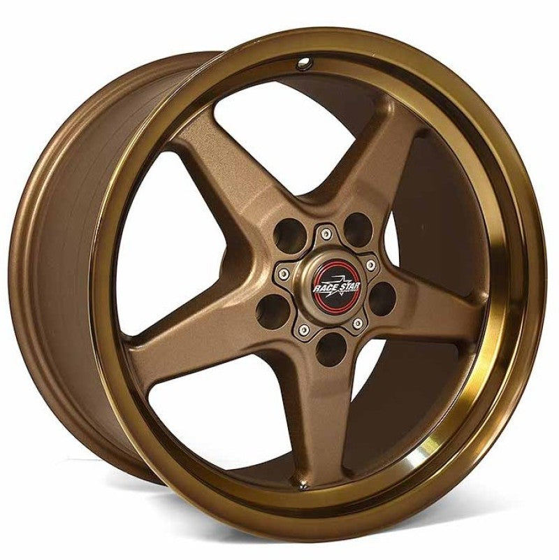 Race Star 92-795452BZ FITS: 92 Drag Star Bracket Racer 17x9.5 5x115BC 6.125BS Bronze Wheels Cast