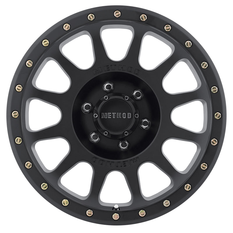 Method Wheels MR30529060518 FITS:Method MR305 NV 20x9 +18mm Offset 6x5.5 108mm CB Matte Black Wheel Wheels Cast