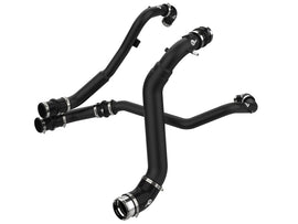 aFe BladeRunner Aluminum Hot and Cold Charge Pipe Kit Black 24-26 V6-2.7L (tt) FITS: Ford F-150 - AFE46-20784-B