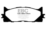 EBC 13+ ES300h 2.5 Hybrid Ultimax2 Front Brake Pads FITS: Lexus - EBCUD1222