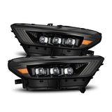 AlphaRex 880114 FITS: 15-17 Ford Mustang NOVA LED Proj HL Alpha-Black w/Activ Light/Seq. Signal + Switchback DRL Headlights