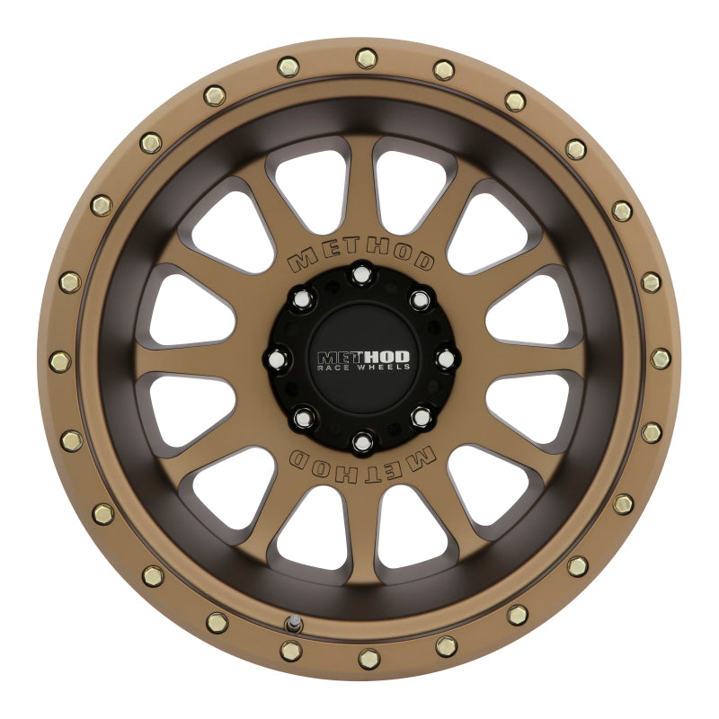 Method Wheels MR60521280952N FITS:Method MR605 NV 20x12 -52mm Offset 8x6.5 121.3mm CB Method Bronze Wheel Wheels Cast