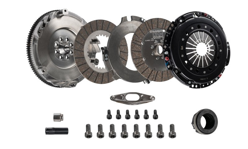 DKM Clutch MS-006-076 FITS: BMW F22/F23 M 235i MS Organic Twin Disc Clutch Kit w/Flywheel (660 ft/lbs Torque) Clutch Kits Multi