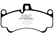 Load image into Gallery viewer, EBC DP41516R FITS: 01-03 Porsche 911 (996) (Cast Iron Rotor only) 3.6 Twin Turbo GT2 Yellowstuff Front Brake Pads Brake Pads Performance