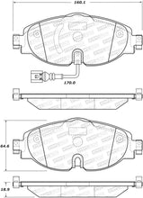 Load image into Gallery viewer, Stoptech 308.17600 FITS:StopTech Street Brake Pads Front Brake Pads OE